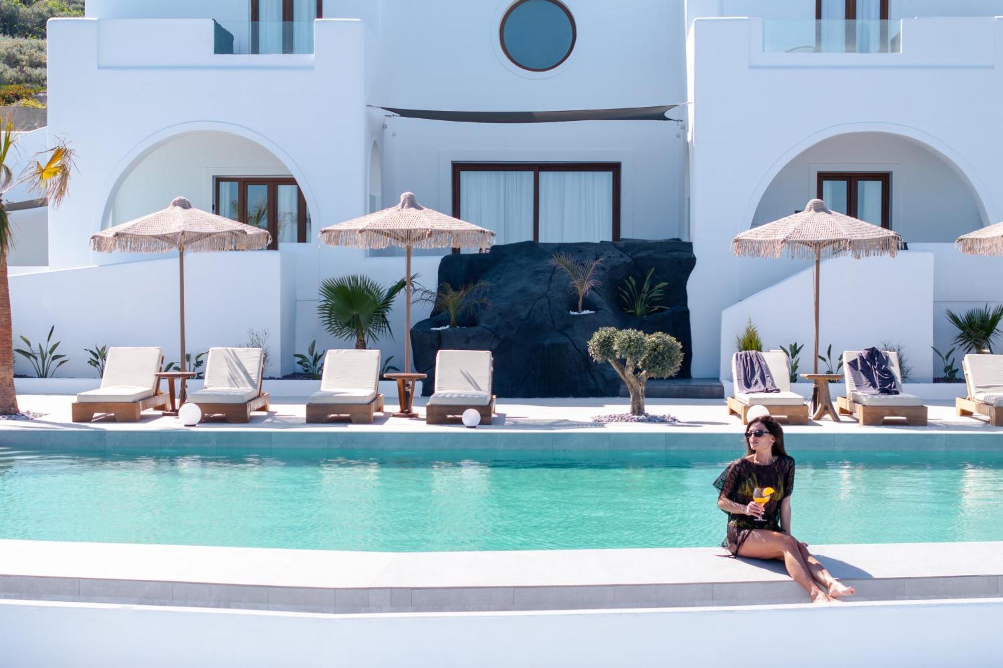 Leon Luxury Suites Imerovígli Eksteriør bilde
