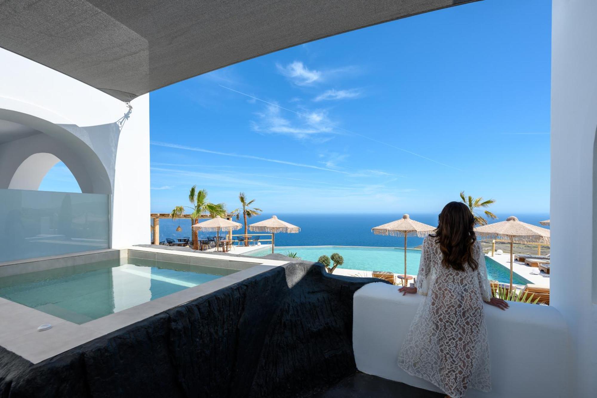 Leon Luxury Suites Imerovígli Eksteriør bilde